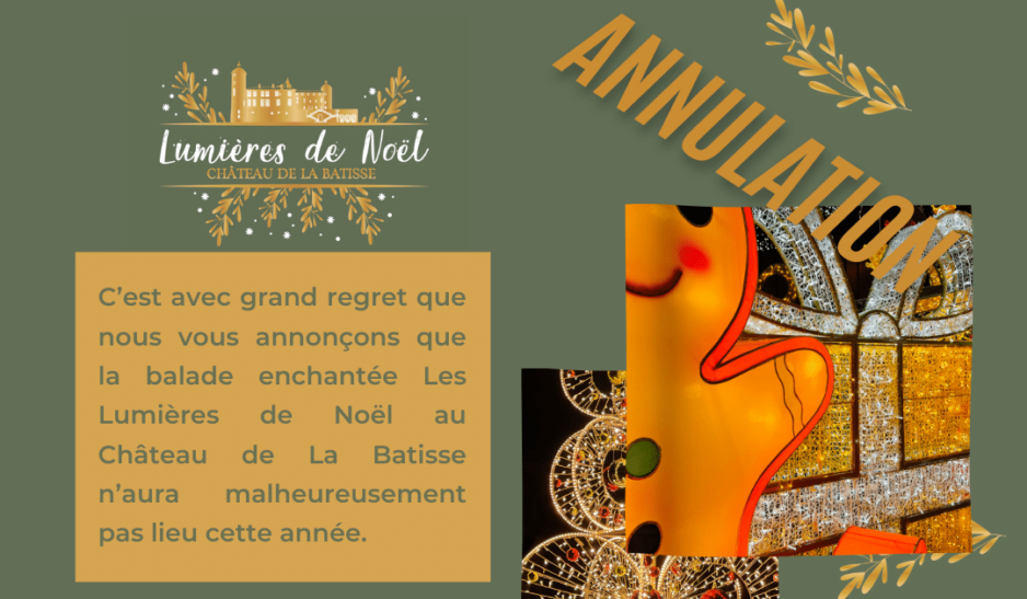 Annulation Lumières de Noël